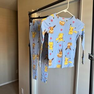 Pokemon Pikachu and Eevee Pajama set